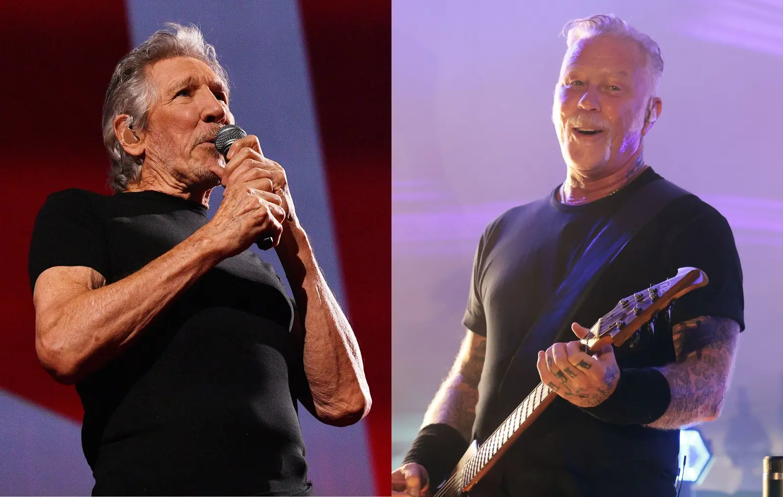 Roger Waters atacă verbal pe James Hetfield după comentariile despre politică în muzică
